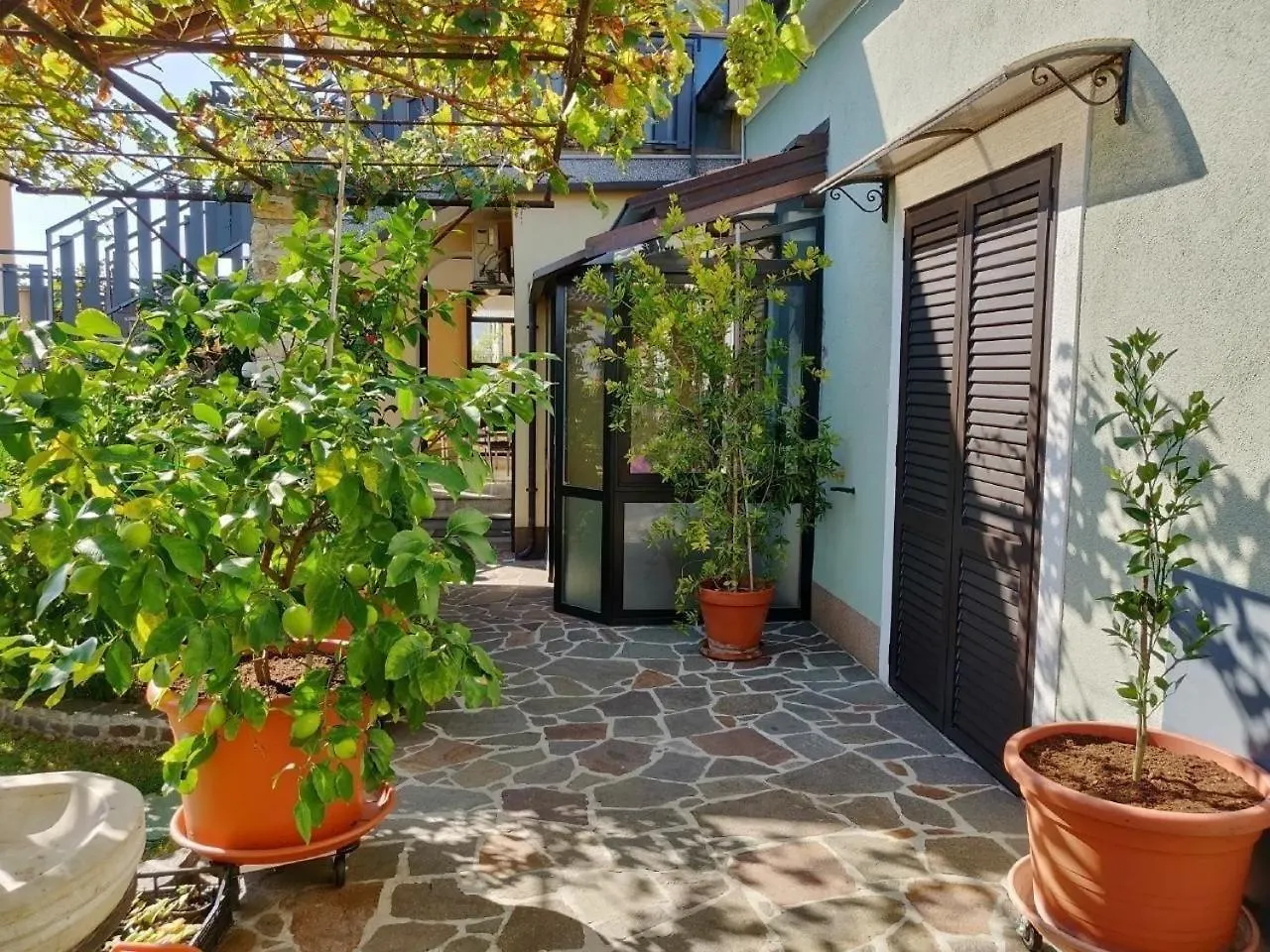 Tolles Appartement In Umag Mit Grill, Terrasse Und Garten 0*,